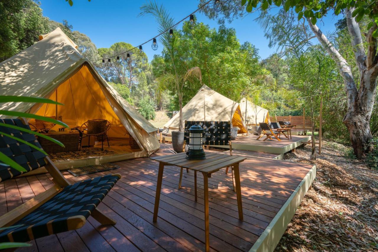 Luxury tent Gardens Luxury Glamping Castlemaine